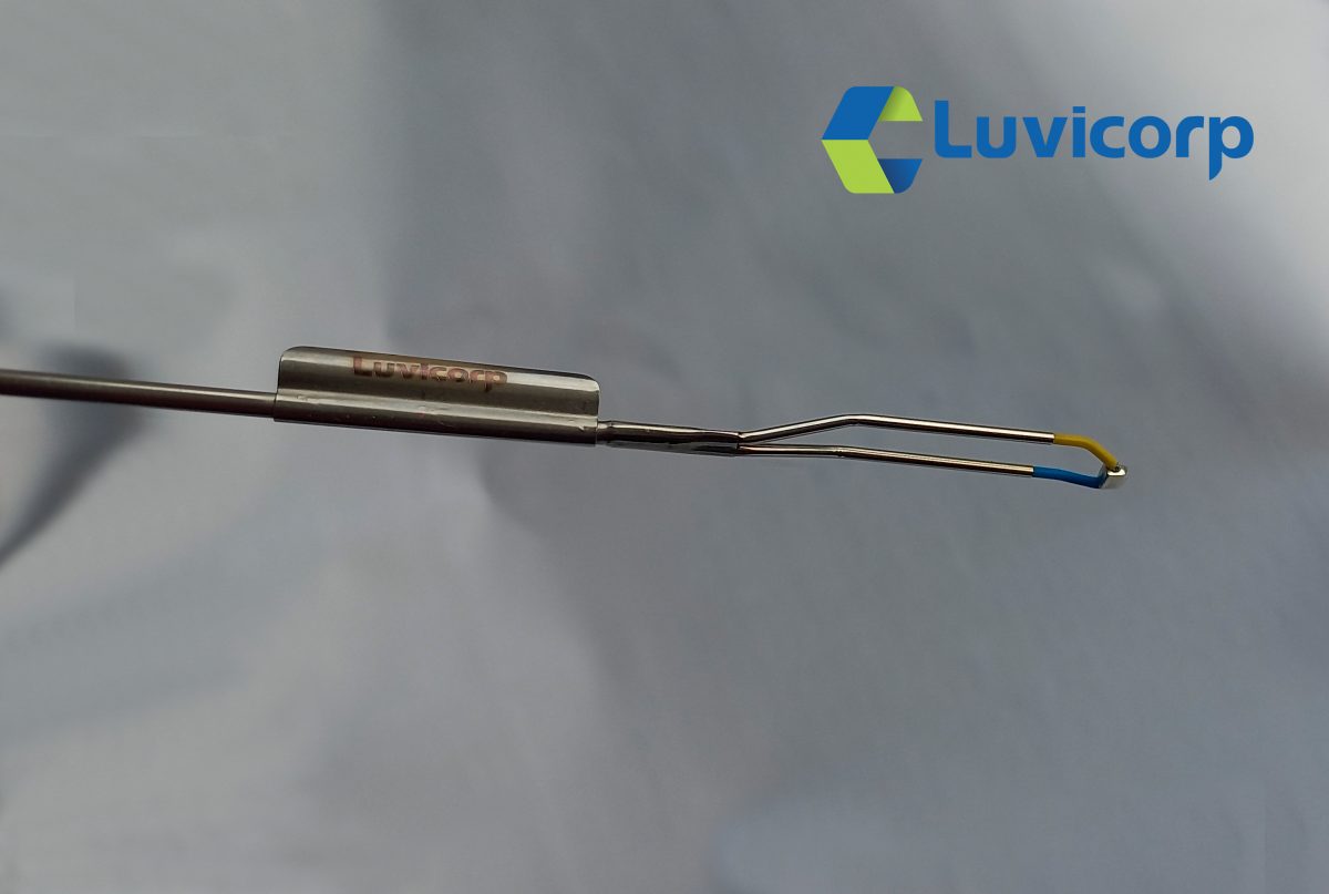 Electrodo de enucleación bipolar de un vástago para cirugía de próstata B-TUEP.